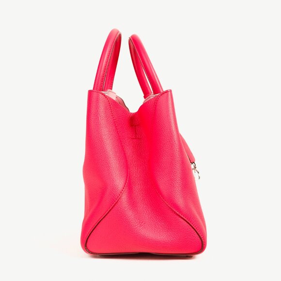 Christian Dior Open Bar Small Pink Supple Grained Calfskin Leather Tote - Picture 3 of 14